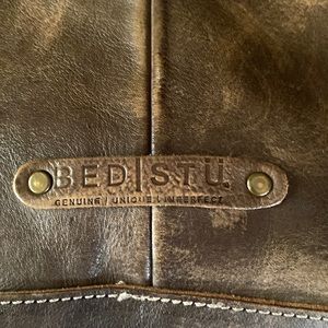 Olive/Brownish Bed Stu Womens large purse